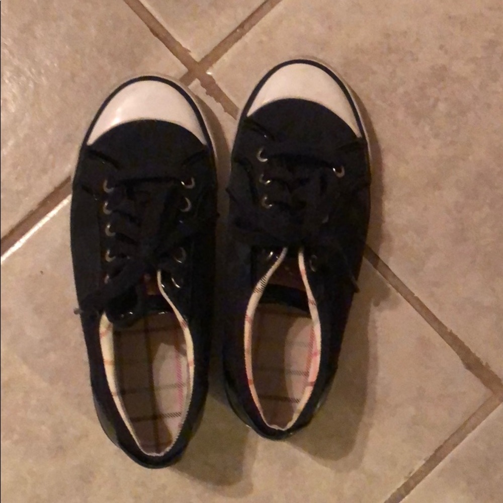 Coach Barrett Black Tennis Shoes Size 6B
